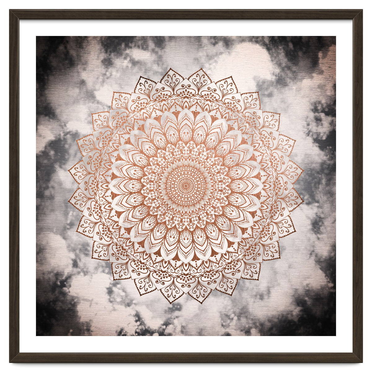 Rose Night Mandala