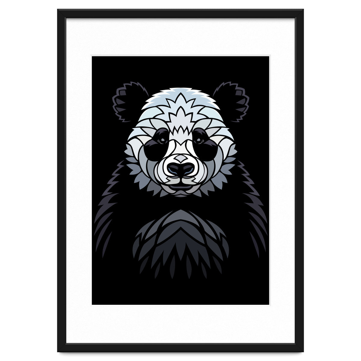 Tribal frontal Panda