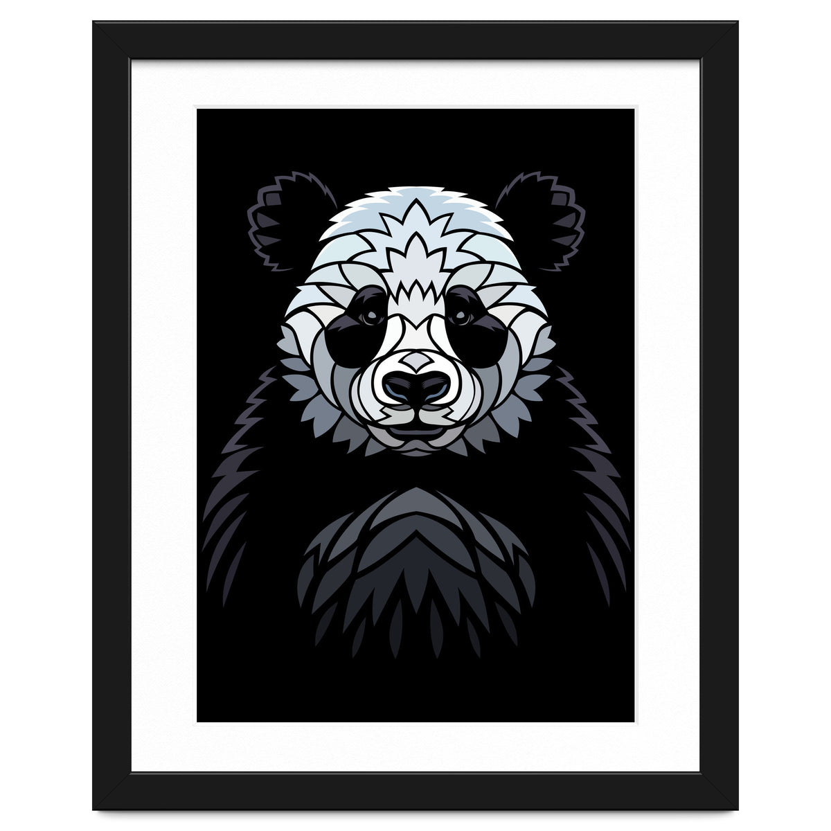 Tribal frontal Panda