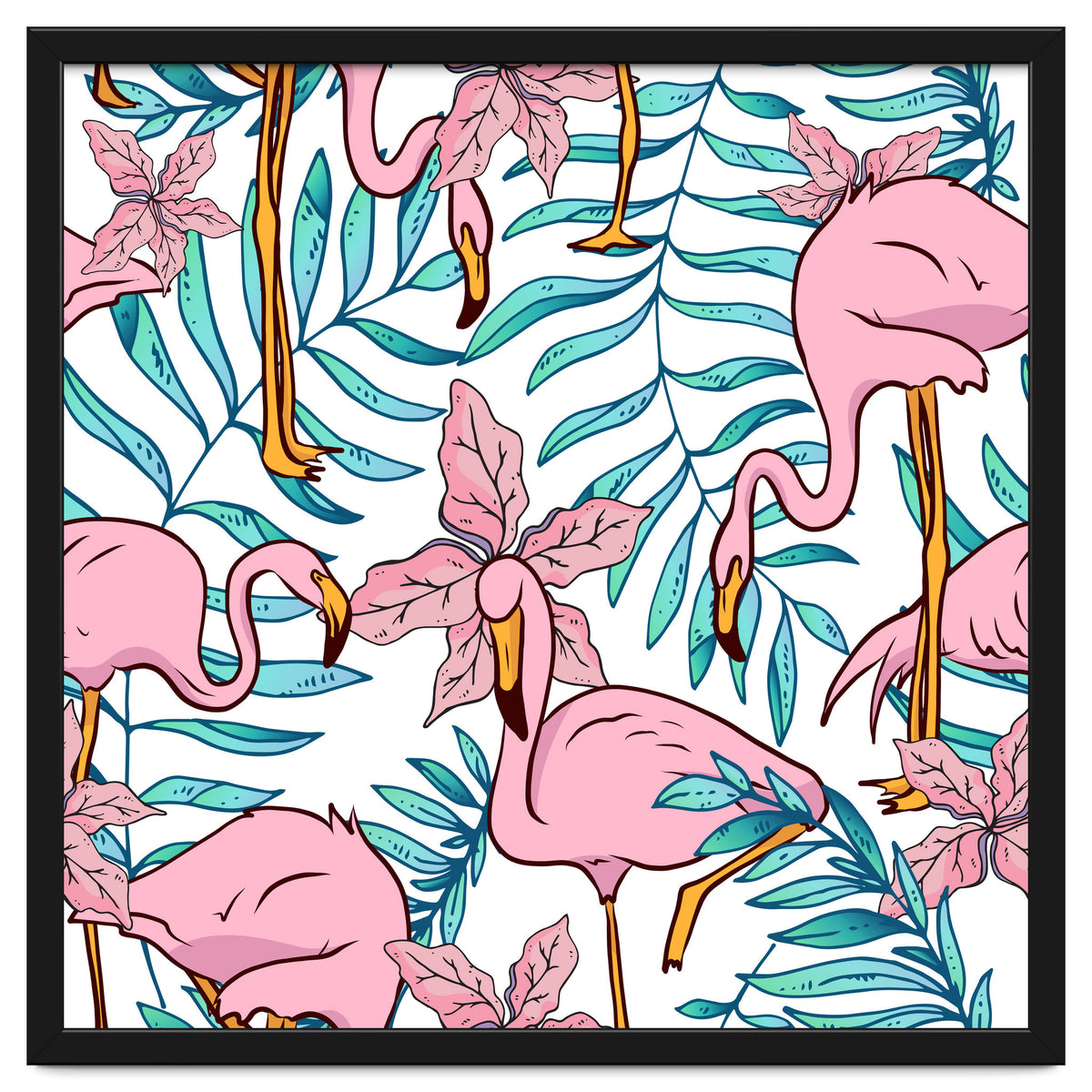 Boho Flamingo