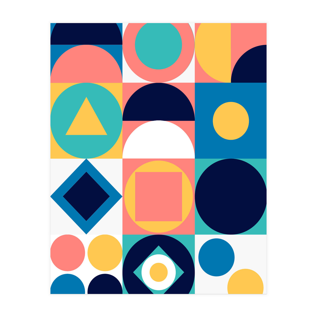 Mescolanza - Rebelion of Geometrica  (Print Only)