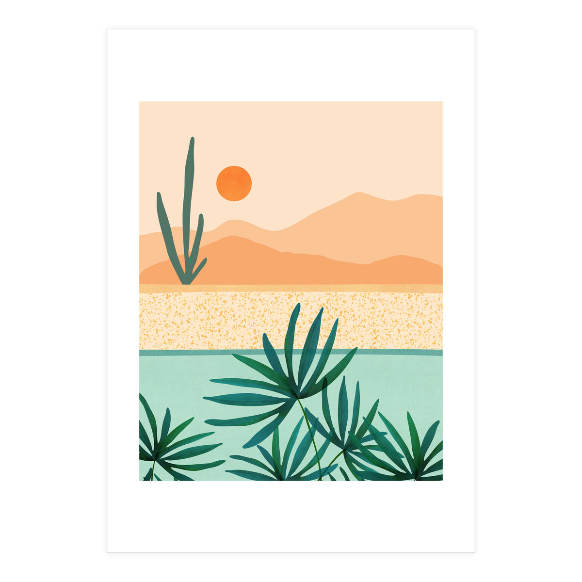 Southwest Poolside (Print Only)