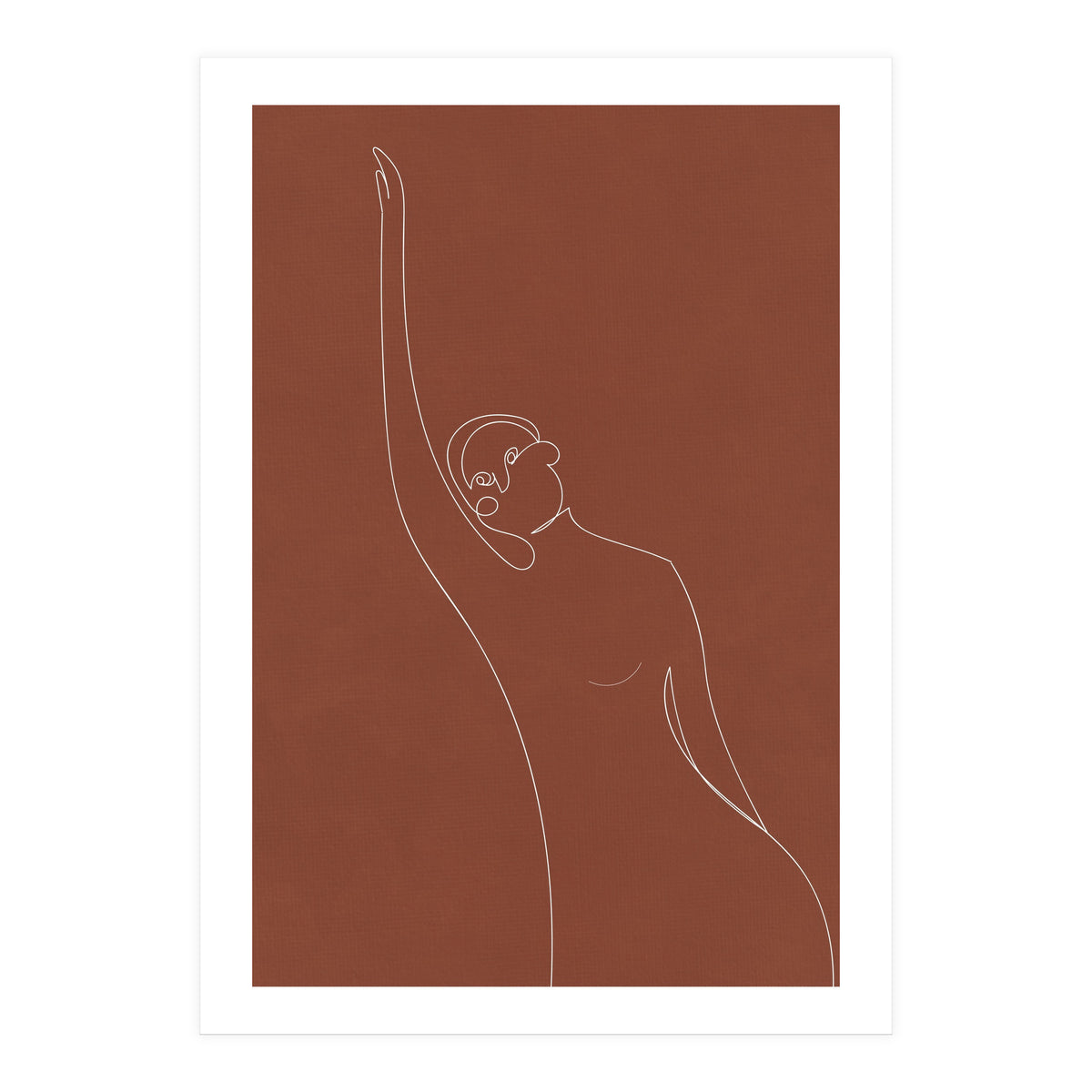 Line Art Woman Body (Print Only)