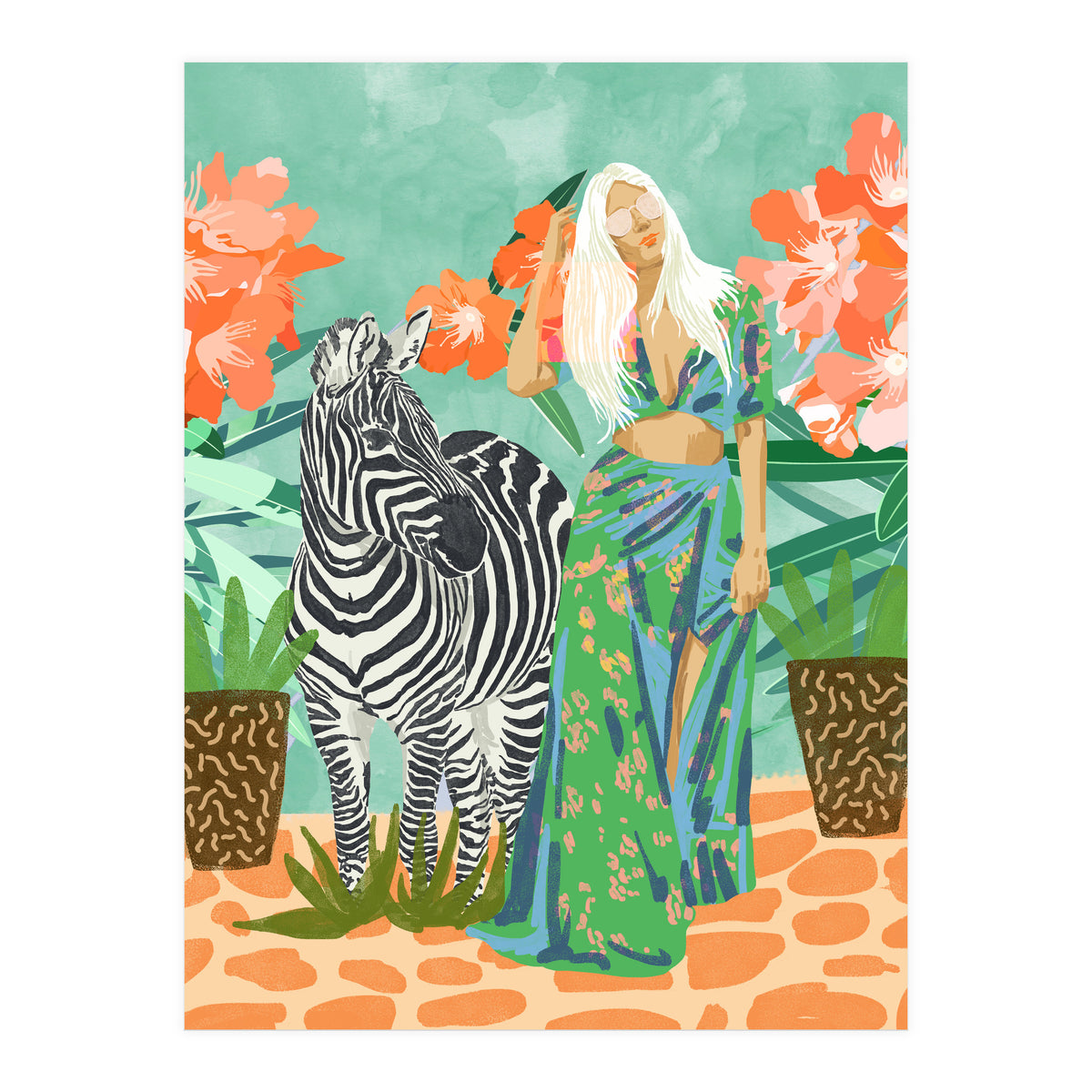 Never Change Your Stripes (Print Only)