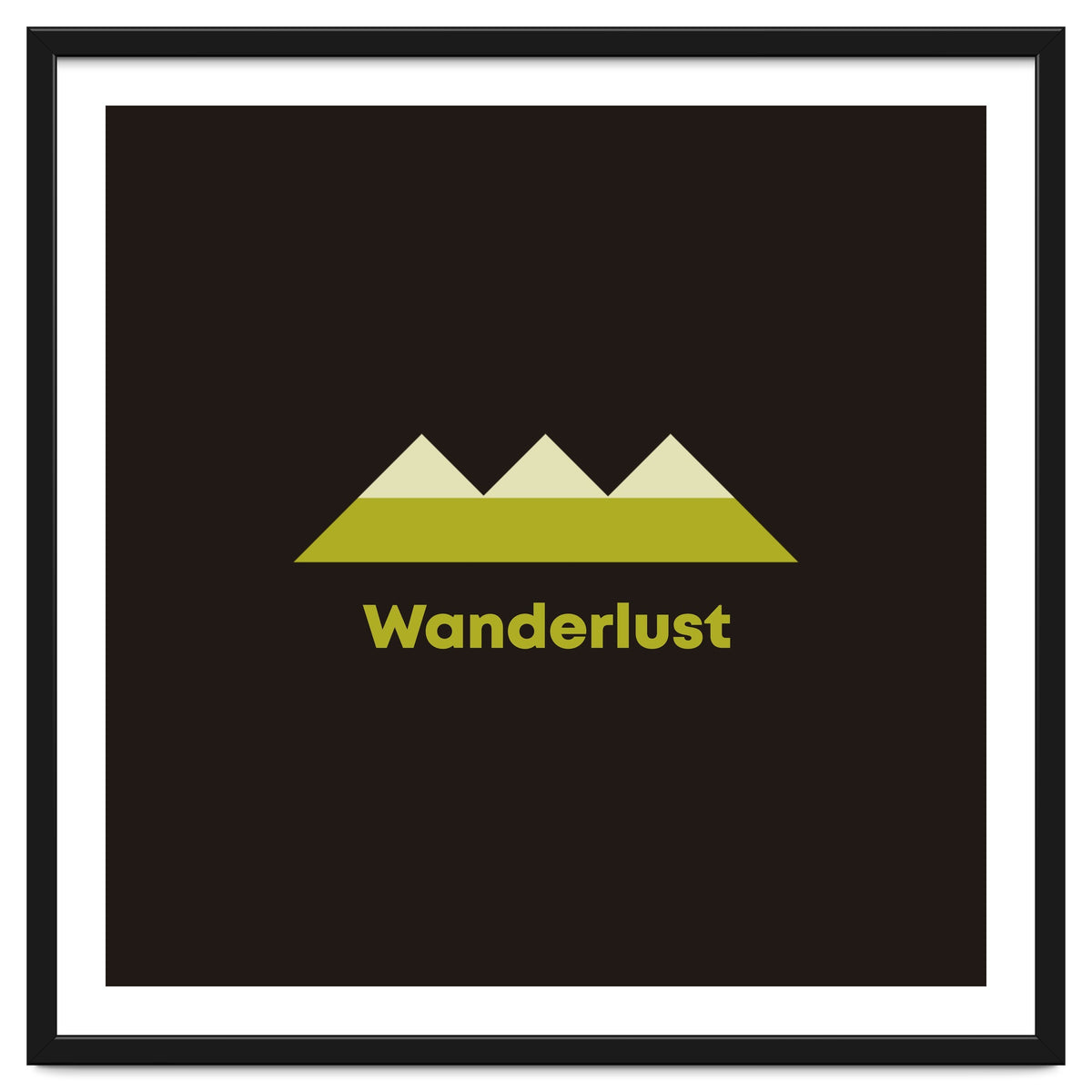 Wanderlust | modern typography