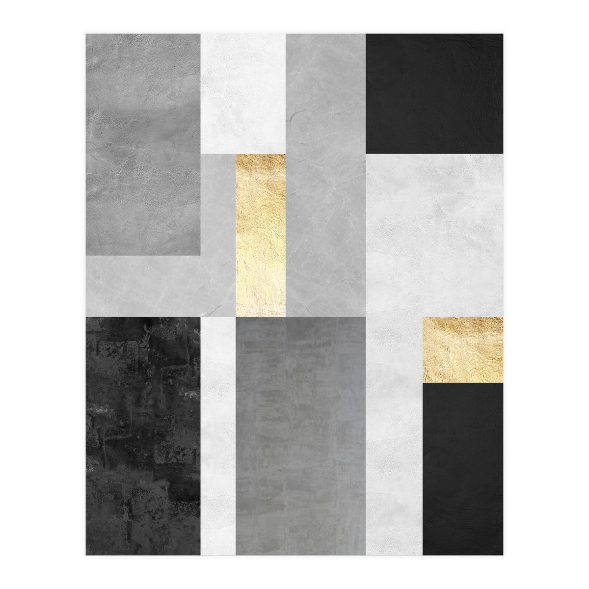 Geometric and golden II (Print Only)