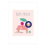 Kids Cherry Picking1 Rgb (Print Only) thumbnail