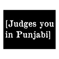 Judges You In Punjabi (Print Only)