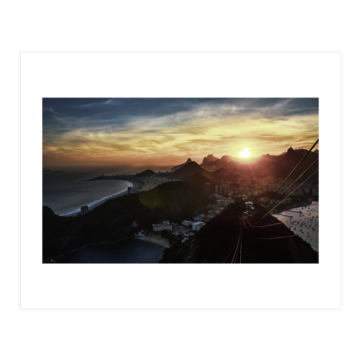 Carioca Sunset 1 3x5 (Print Only)