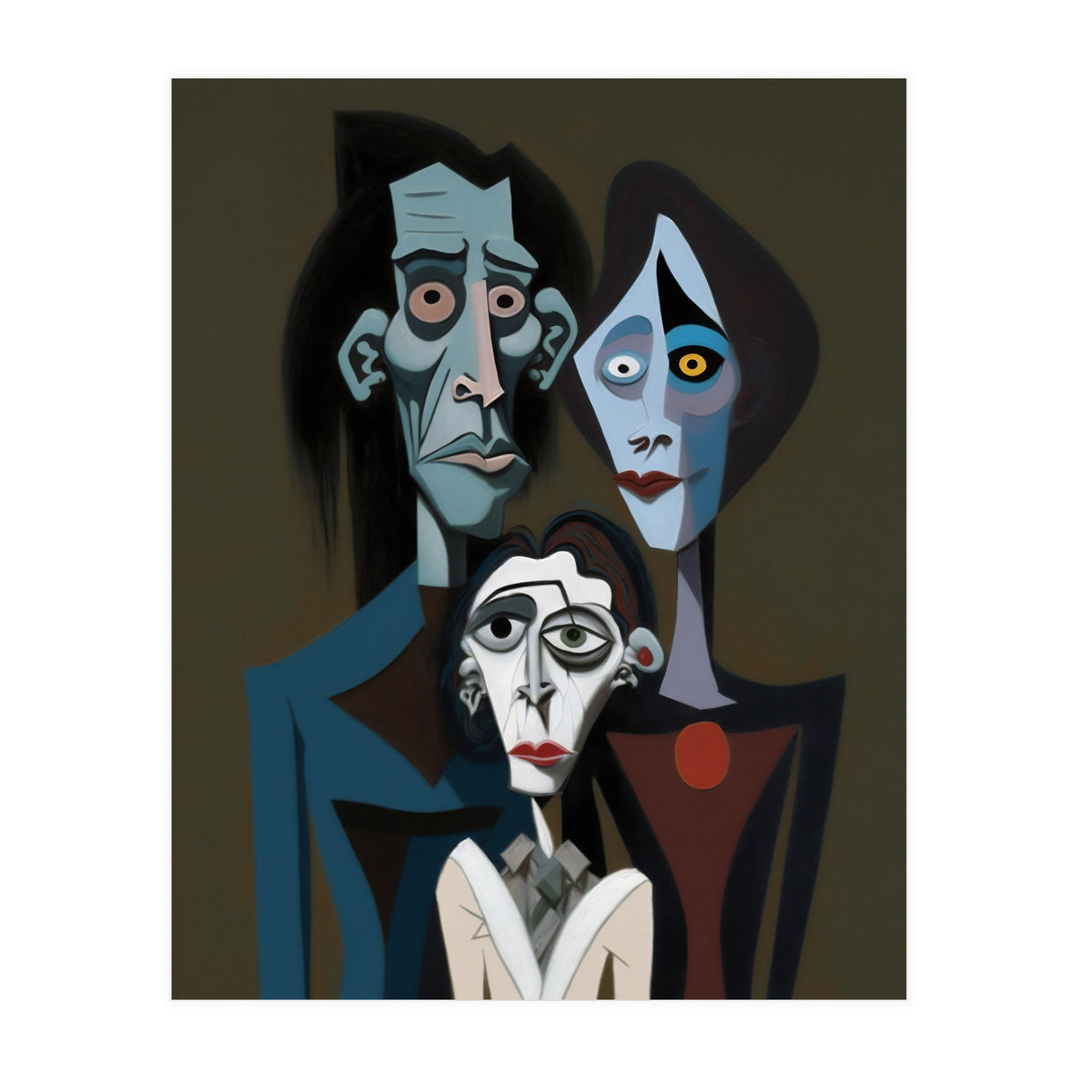 Gothic Family Portrait (Print Only)