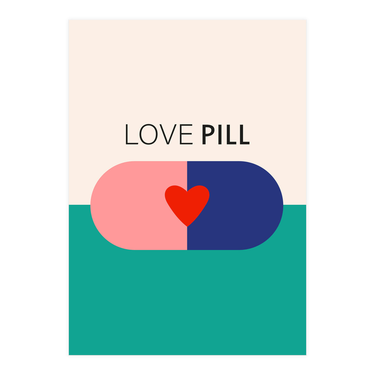 Love pill (Print Only)