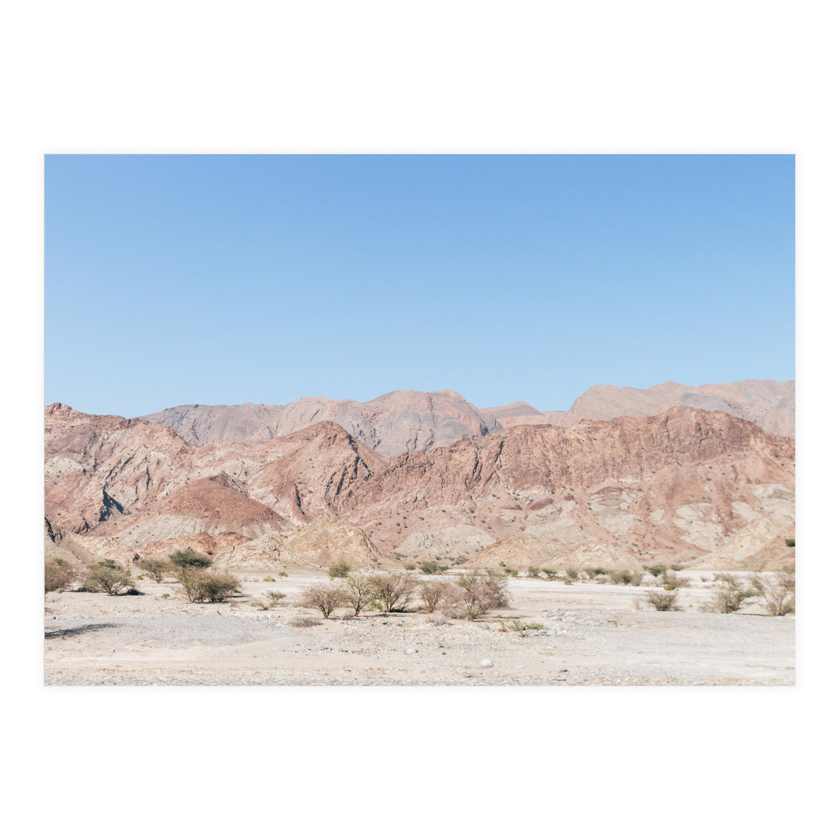 Rocky Desert Road (Print Only)