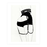 Leg Sketch Eight (creepyyeha) (Print Only) thumbnail