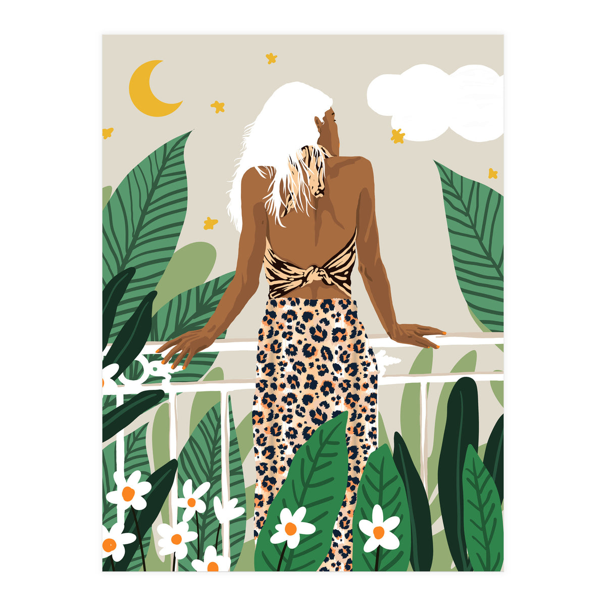 Trust the wait. Embrace the uncertainty. Enjoy the beauty of becoming. (Print Only)