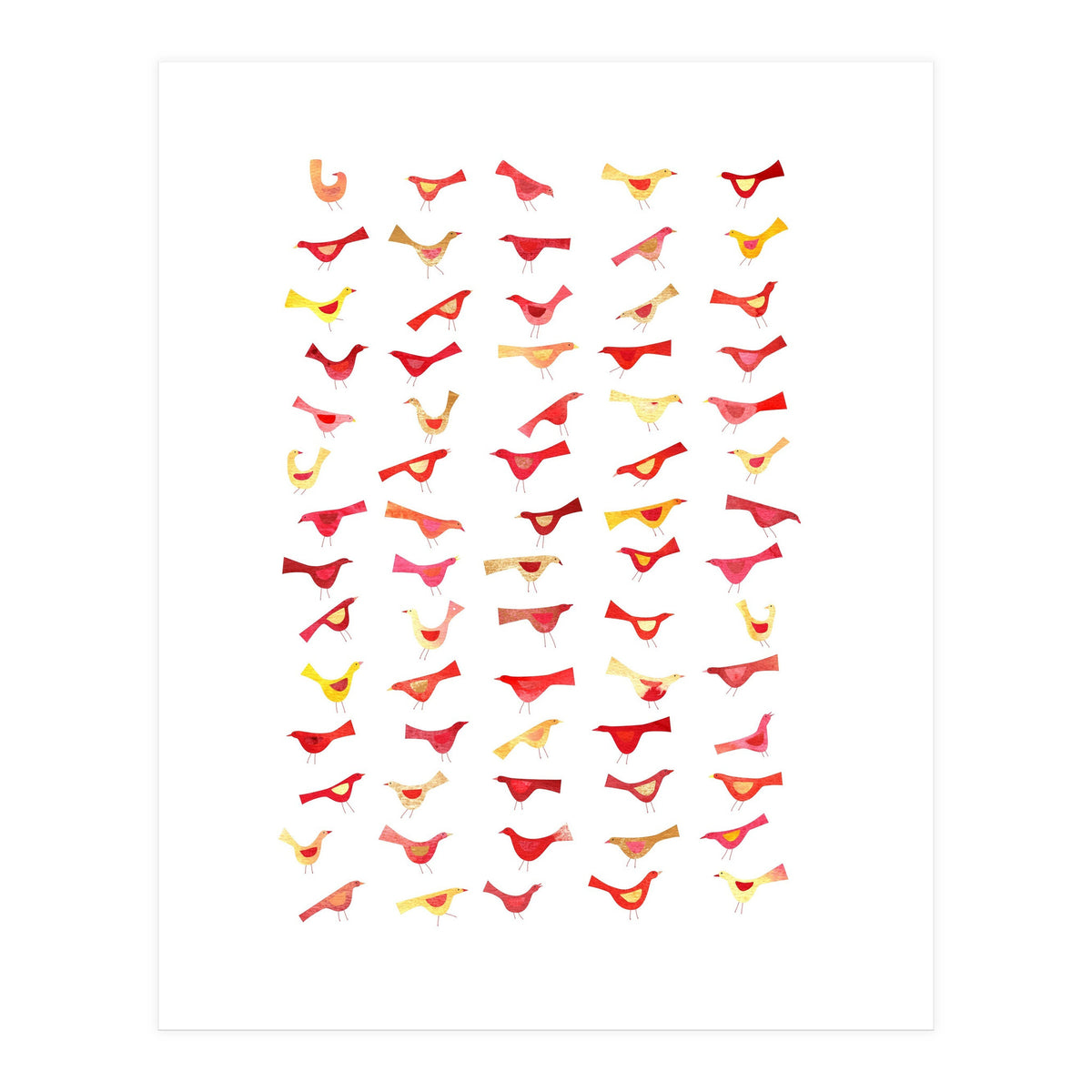 An Army Of Undisciplined Birds (Print Only)