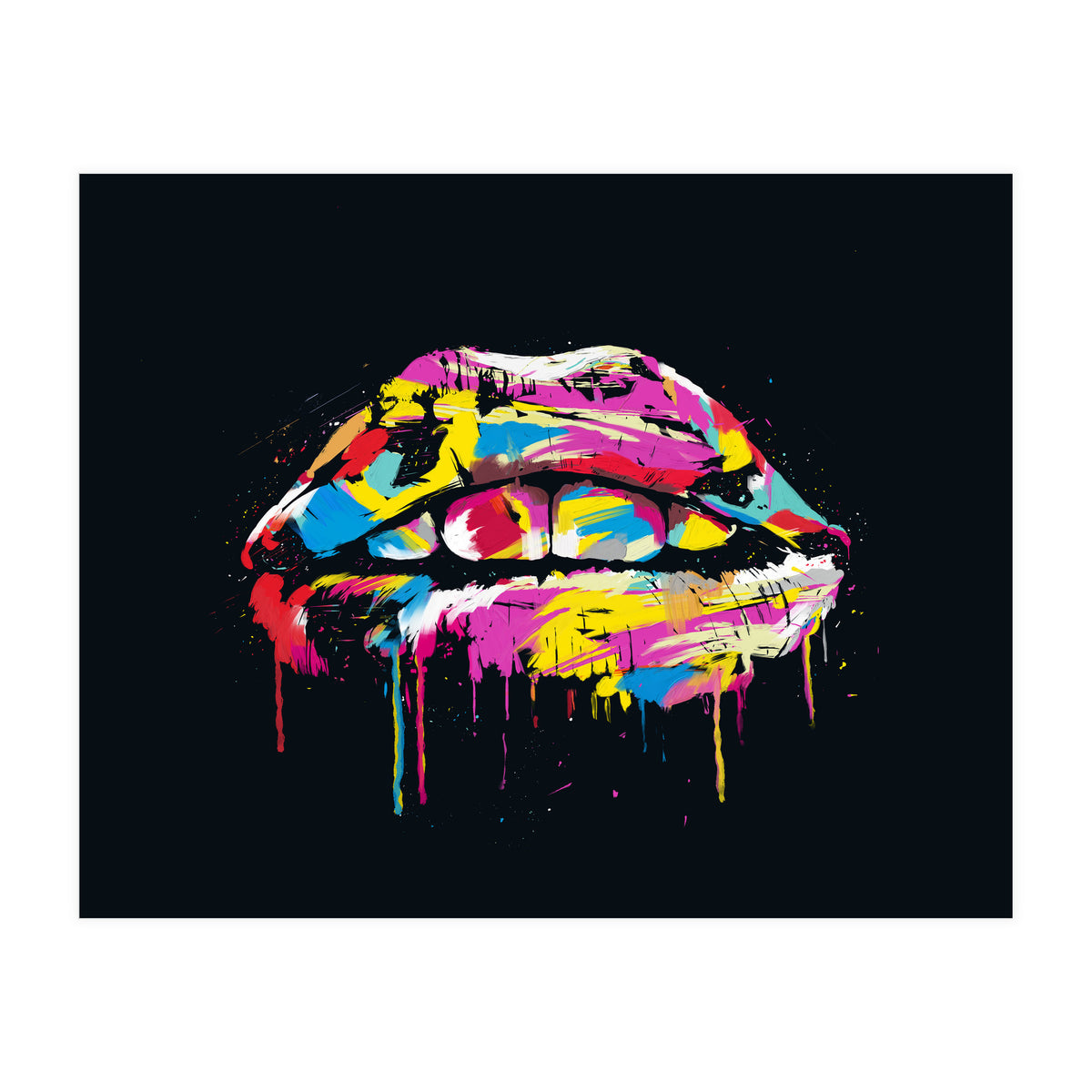 Colorful Lips (Print Only)
