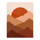 Sunset Mountain  (Print Only) thumbnail
