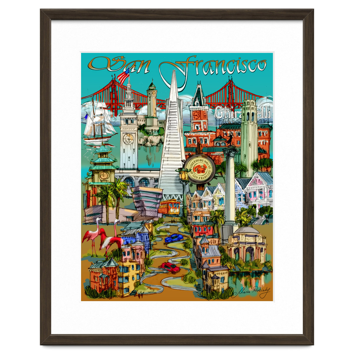 San Francisco Illustration