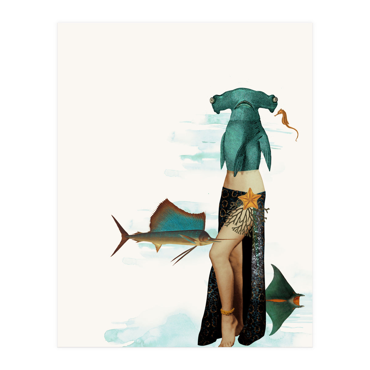 Reverse Mermaid (Print Only)