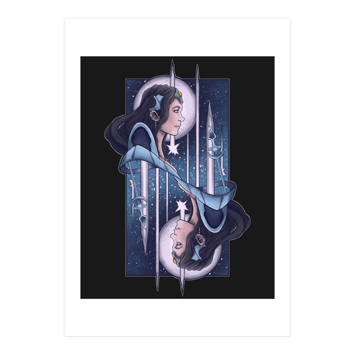 Moon's Priestess (Print Only)
