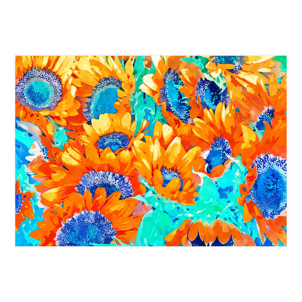 Sunflower Garden (Print Only)
