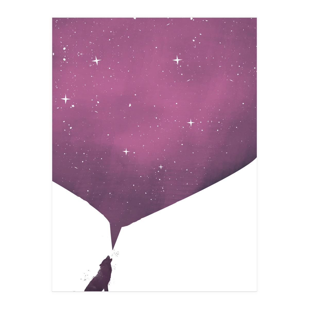 Wolf Song Ii (Print Only)