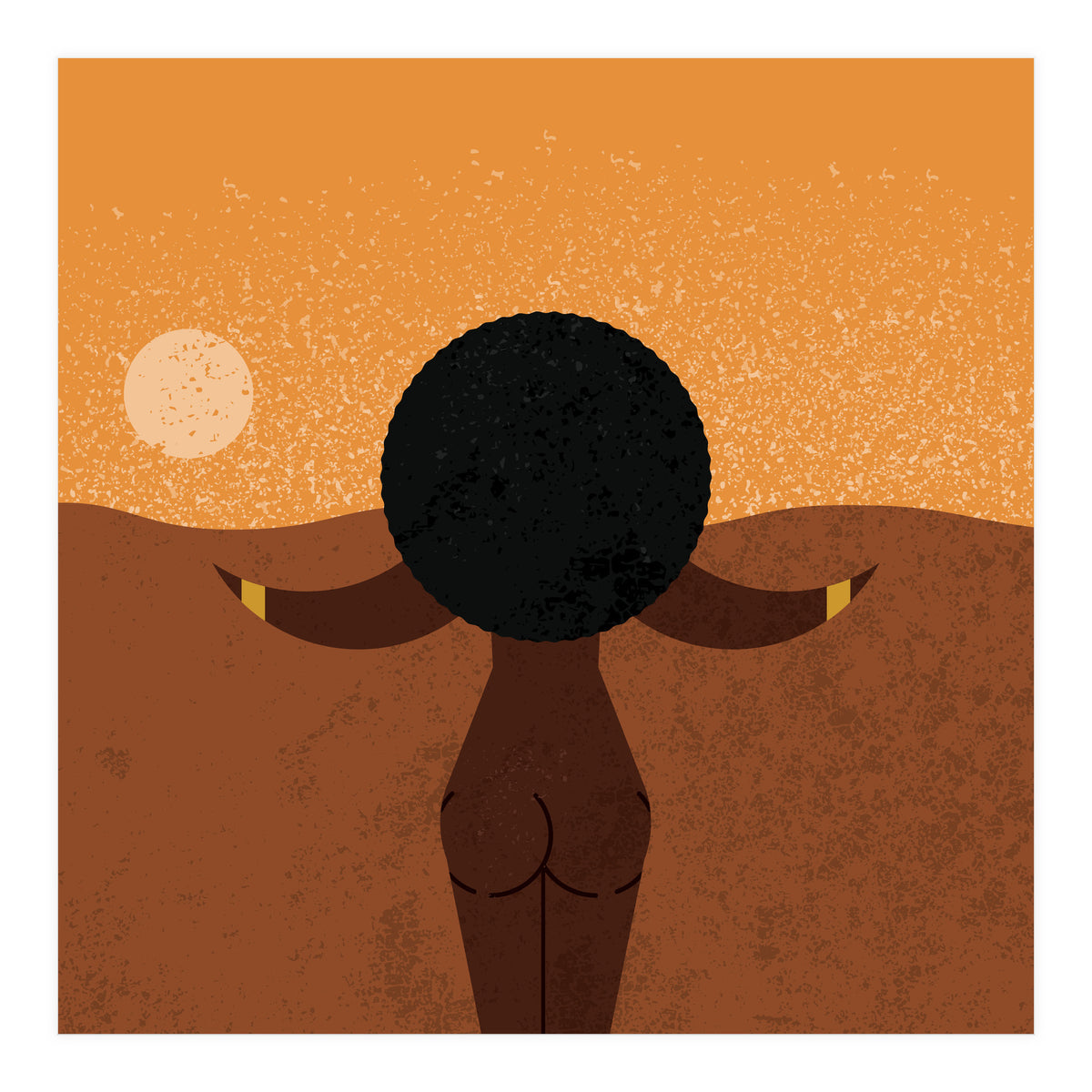 African Woman (Print Only)