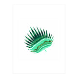Green Marble Leaf II (Print Only) thumbnail