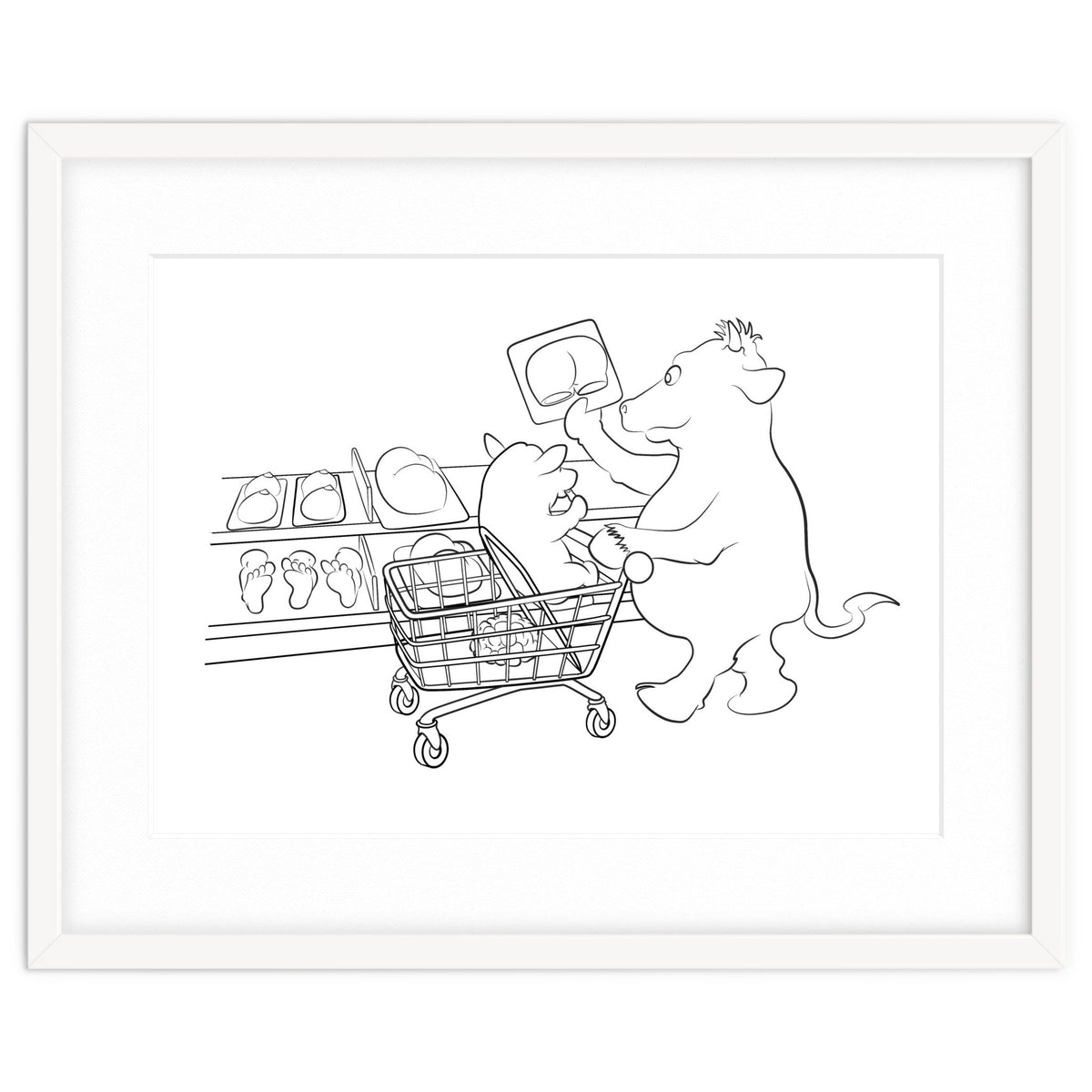 Supermarkey Cow Mandos