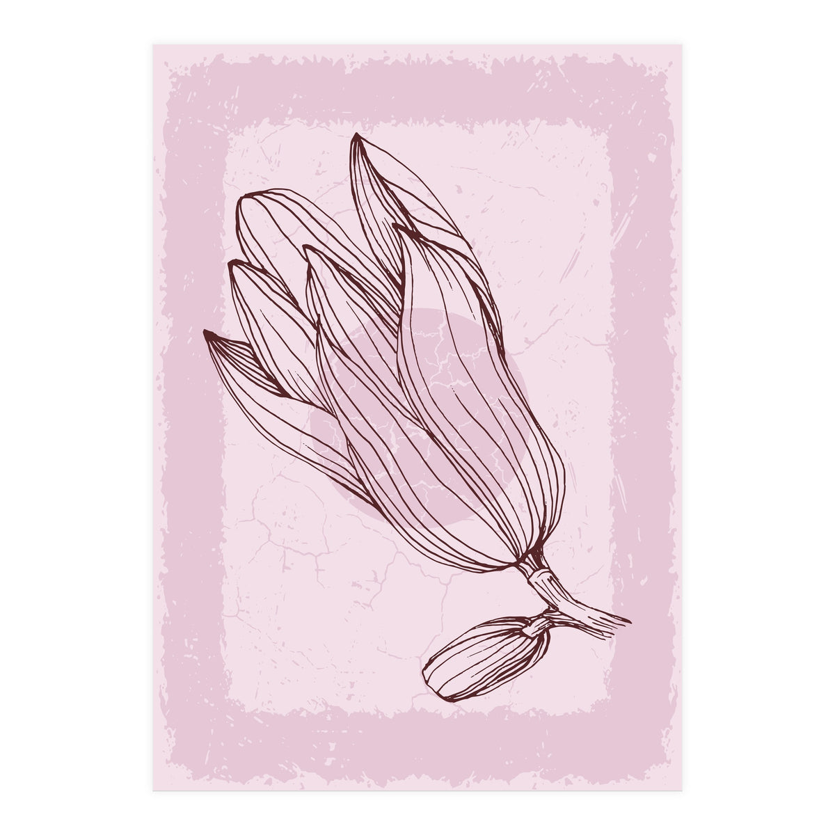 Magnolia - Minimalist Garden Leaves (Print Only)