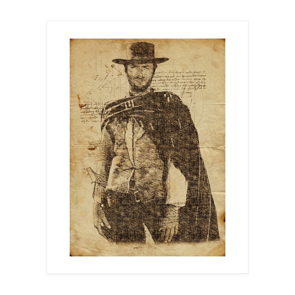 Clint Eastwood (Print Only)