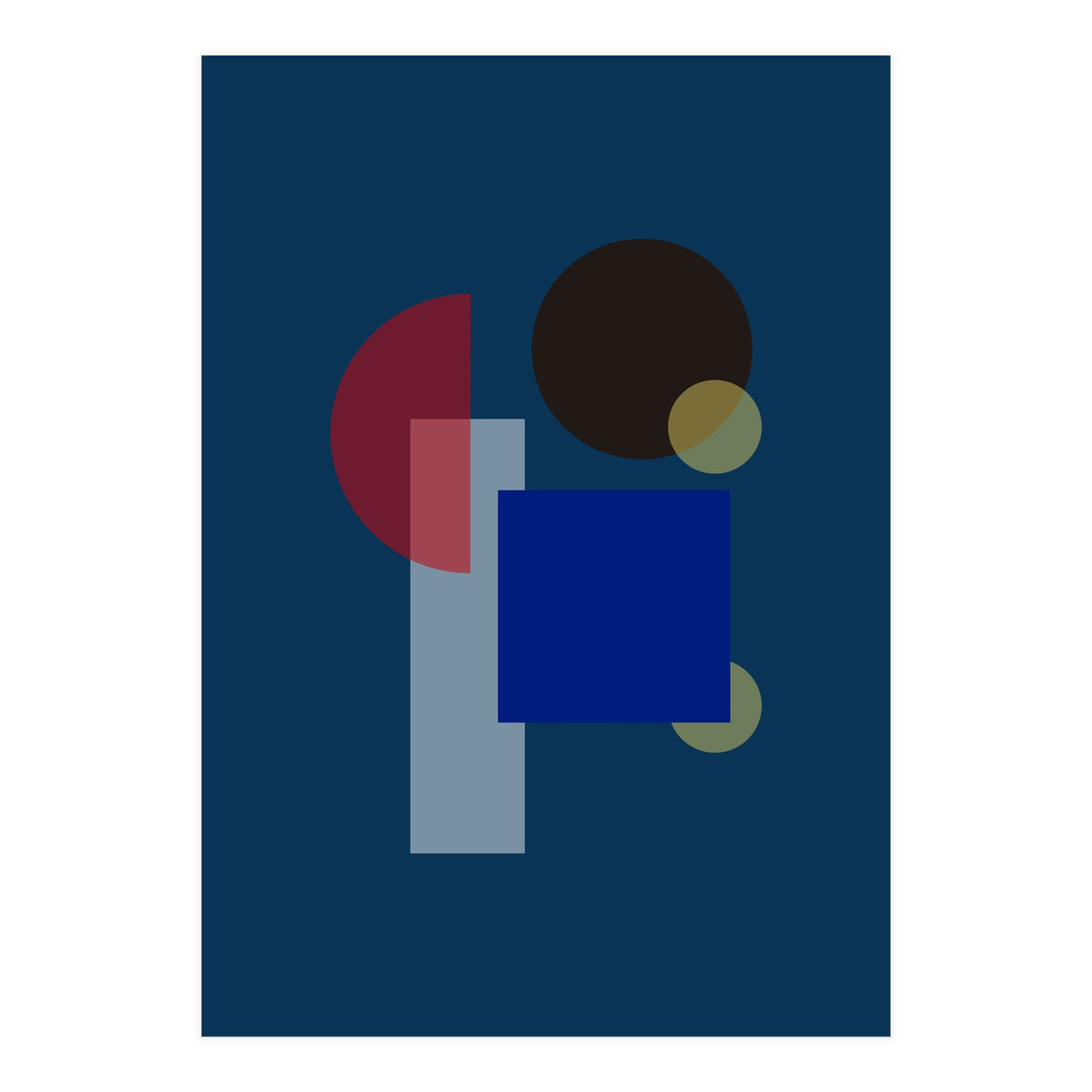 Modern Geometric Abstract 12 (Print Only)