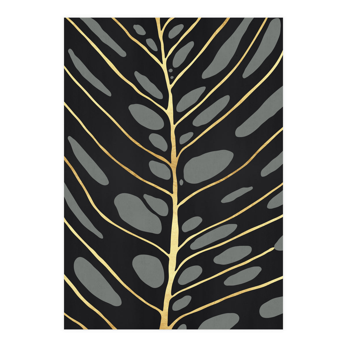 Golden Leaf 05 (Print Only)