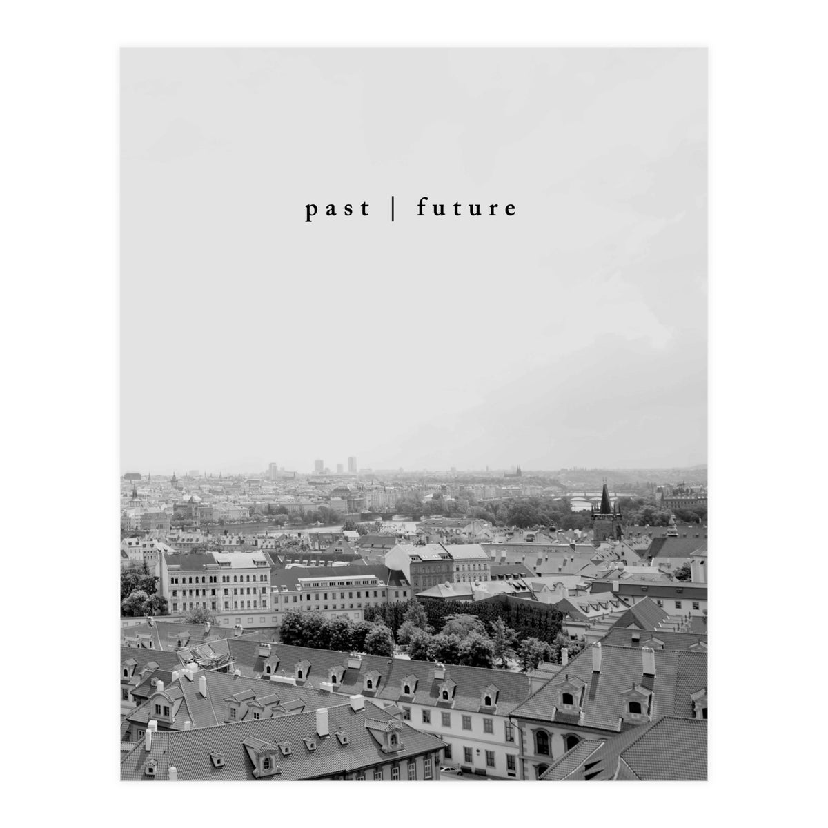 past future - Black and White Photography - (Print Only)