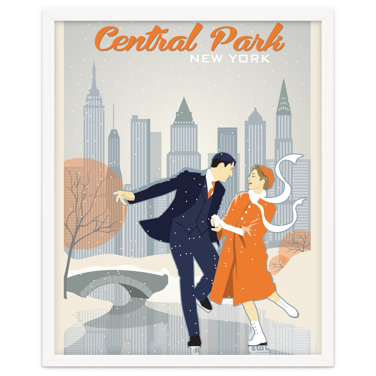 Skating in Central Park