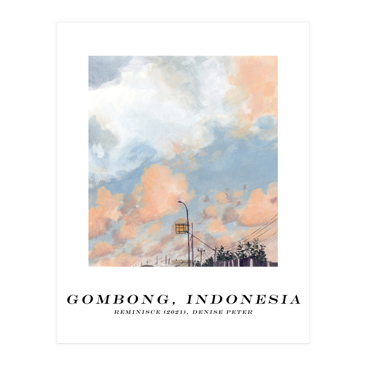 Gombong, Indonesia (Print Only)