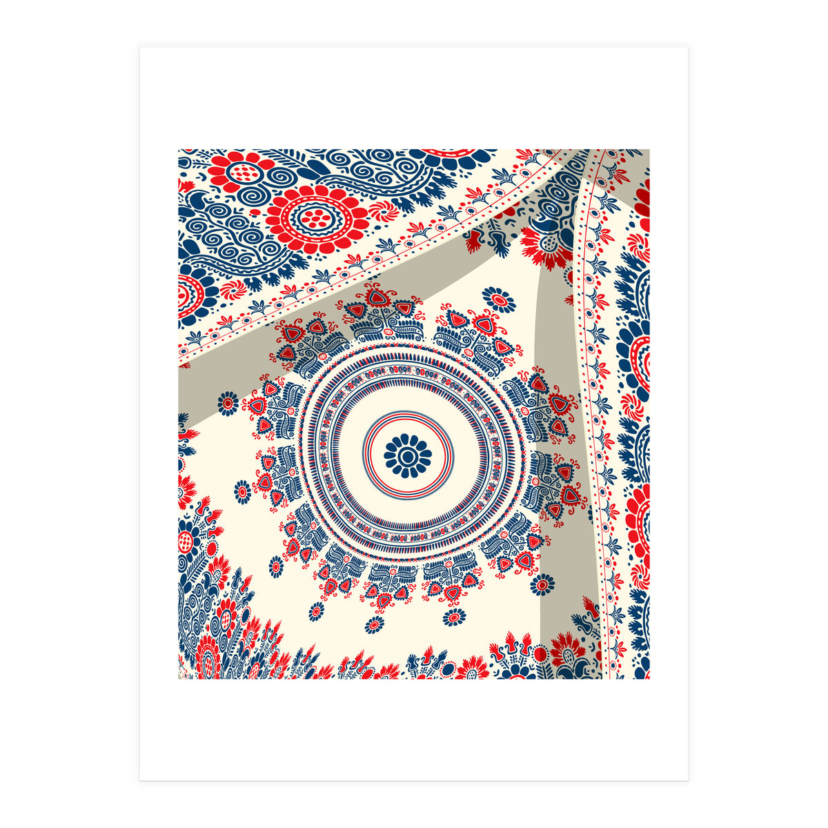 Romanian embroidery background 42 (Print Only)