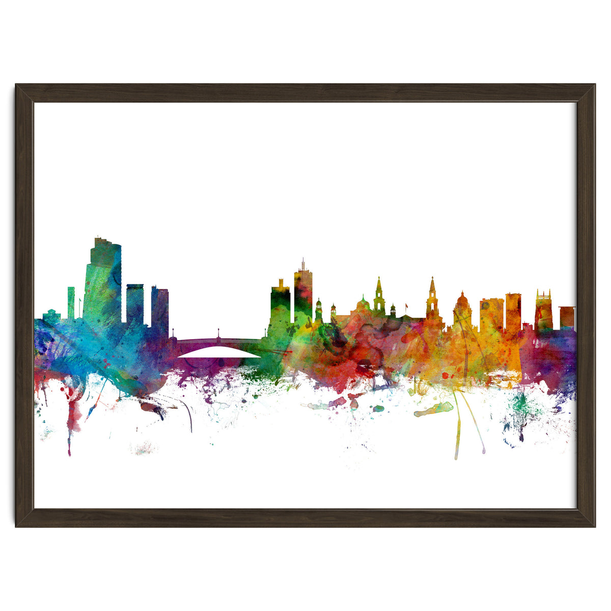 Leeds England Skyline