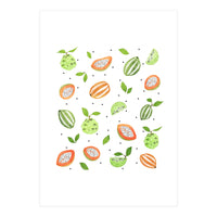 Papaya & Custard Apple (Print Only)
