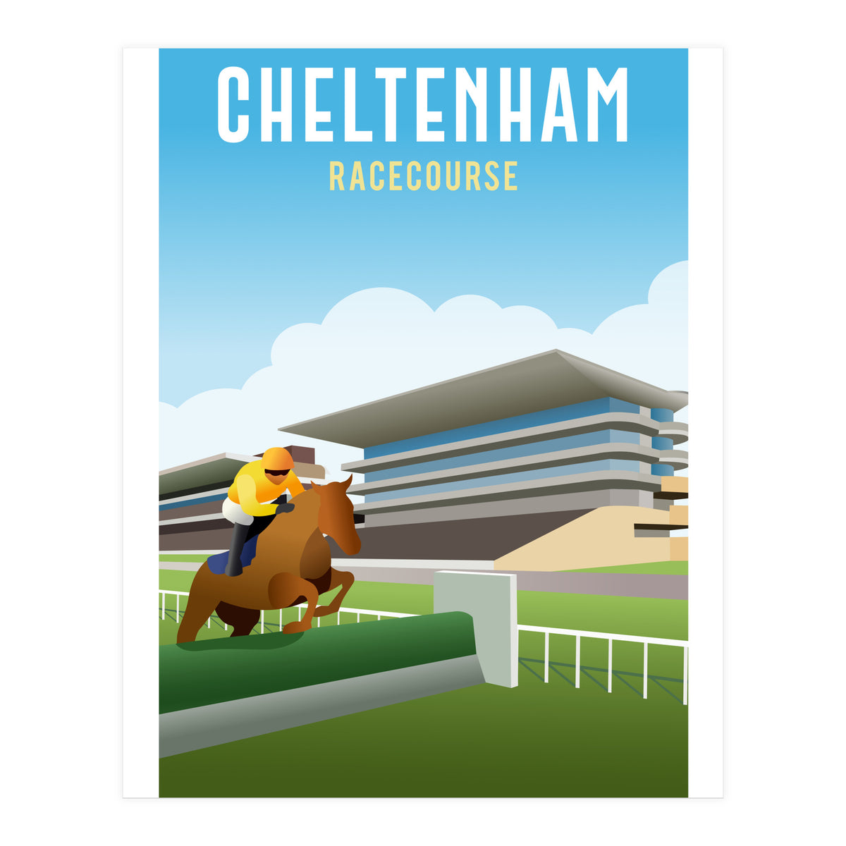 Cheltenham Racecourse (Print Only)
