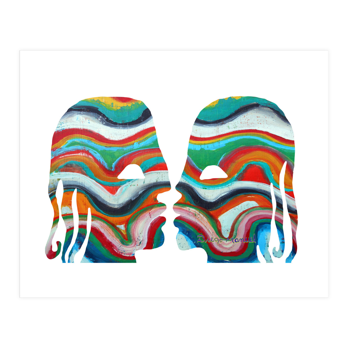 Abstracto Pop Nuevo 4  (Print Only)