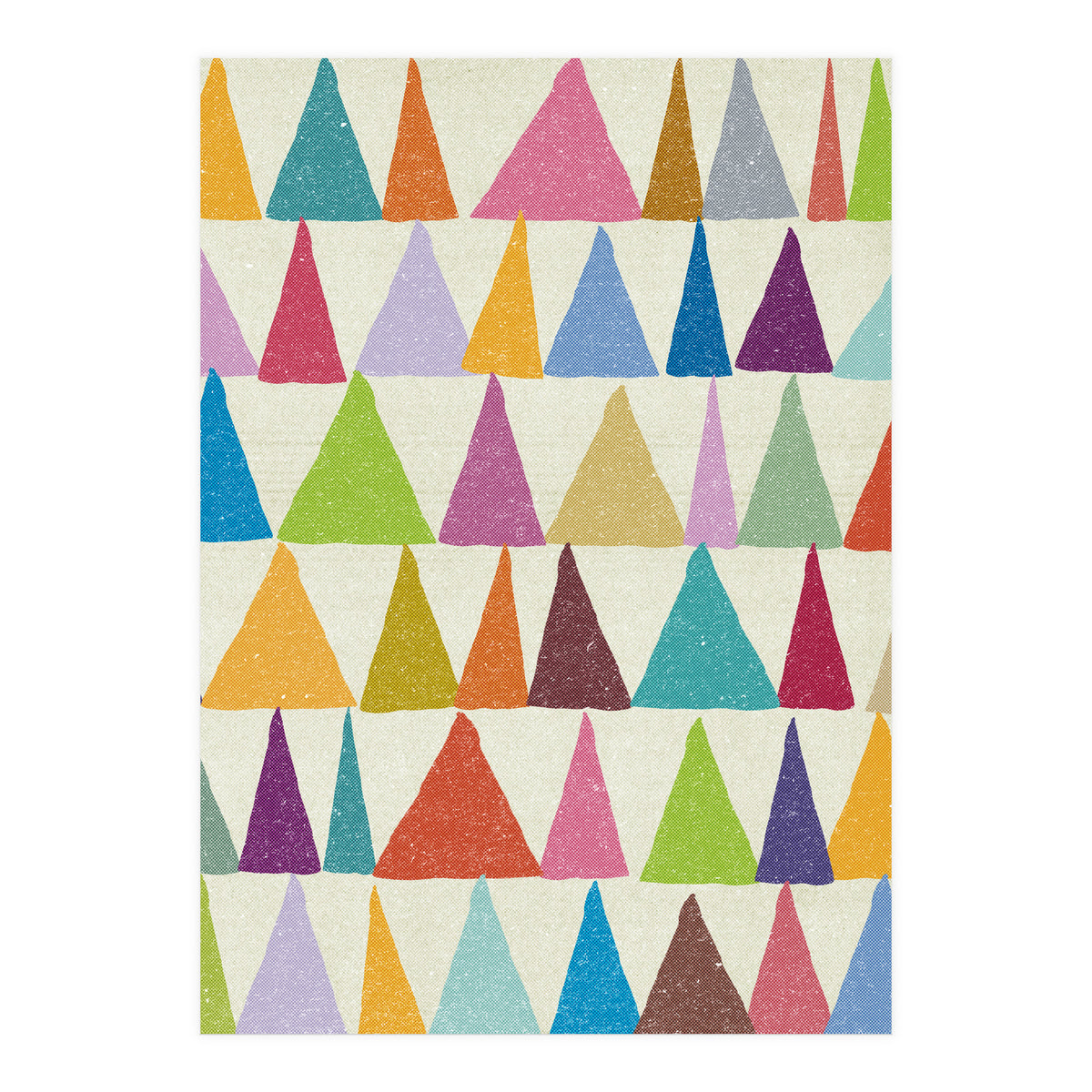 Analogous Shapes In Bloom (Print Only)