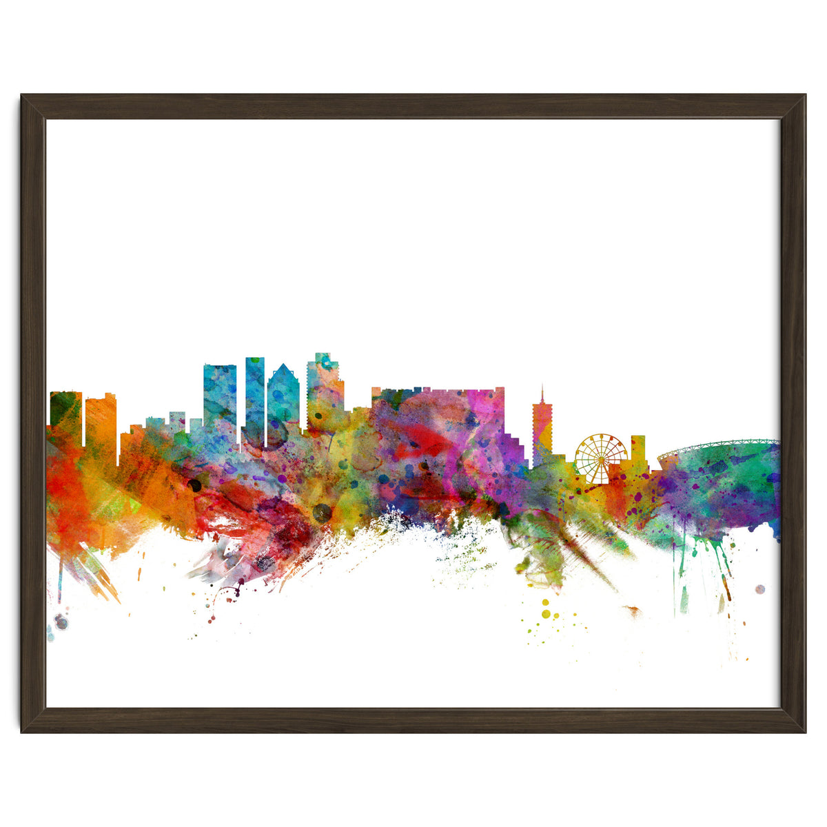 Cape Town South Africa Skyline