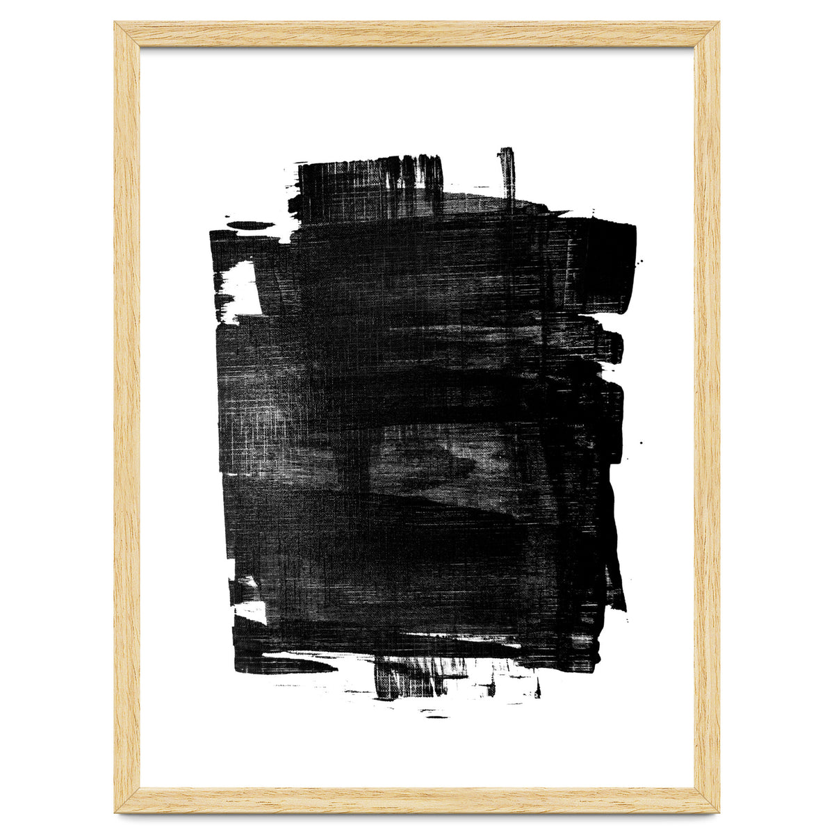Minimalist Textured Brushstroke Art #1