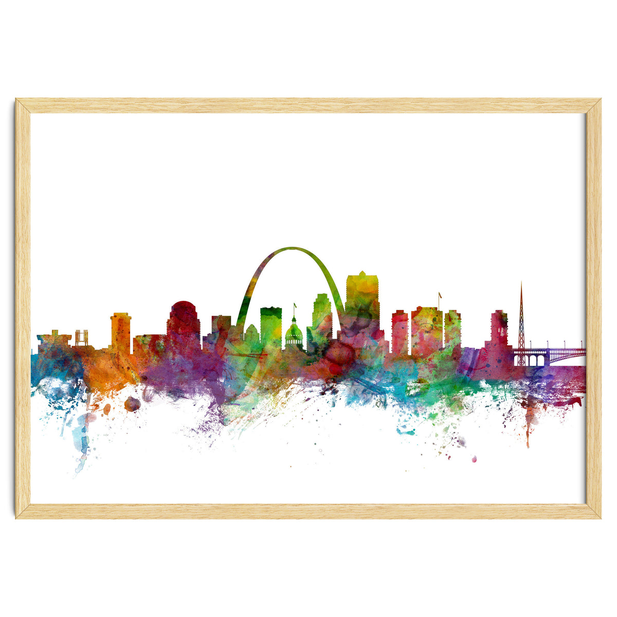 St Louis Missouri Skyline