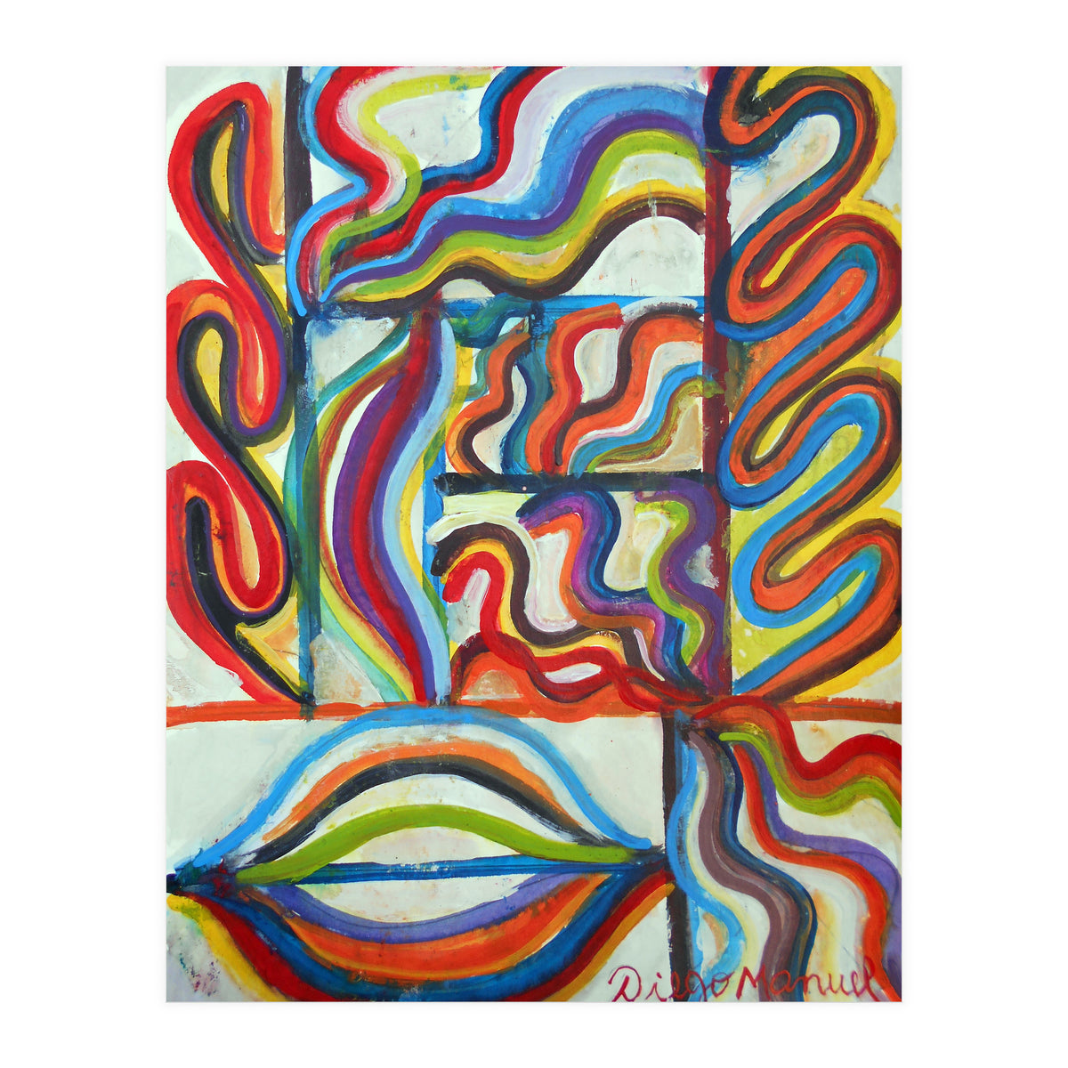 Ondas Cromaticas 3 (Print Only)