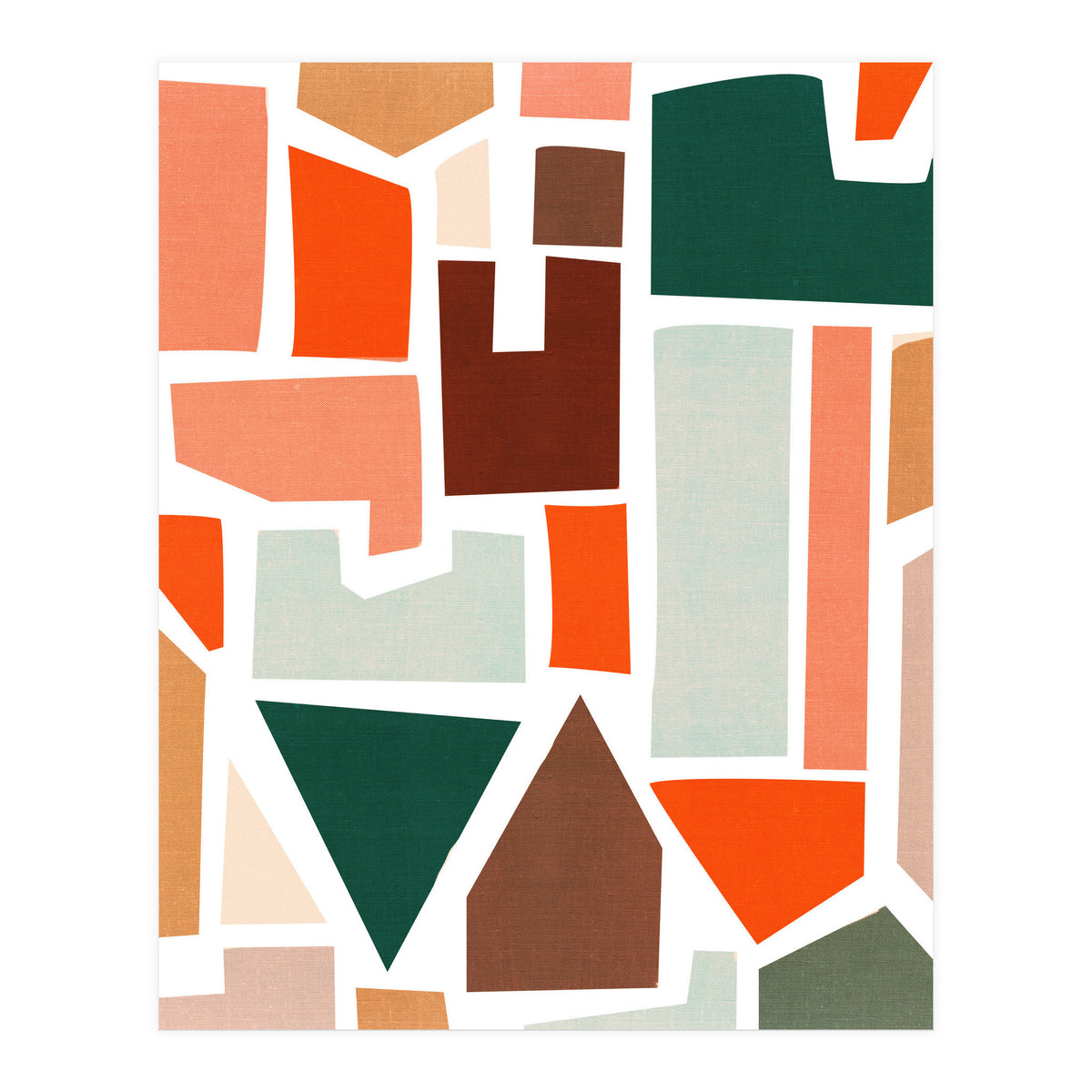 Navigate #Abstract Geometrical Pattern (Print Only)