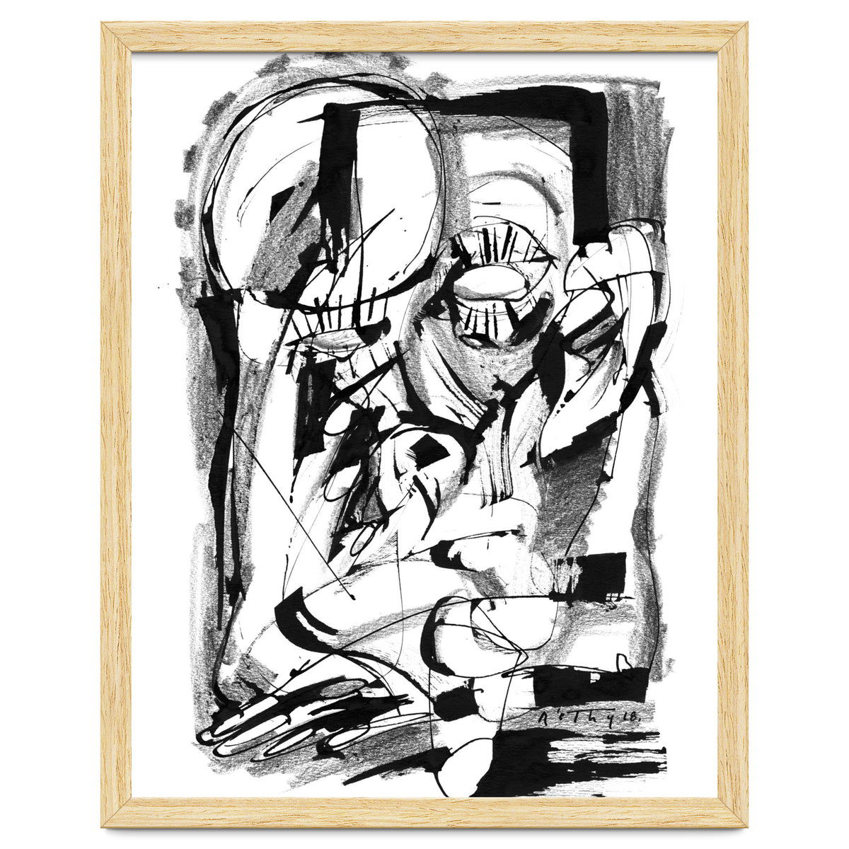 Power of the Mind - b&w