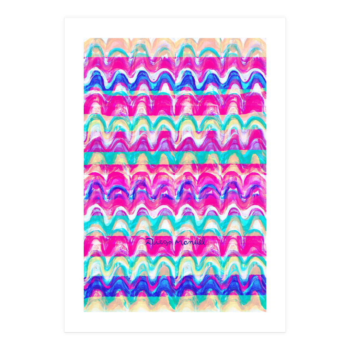 Pop abstract color full (Print Only)