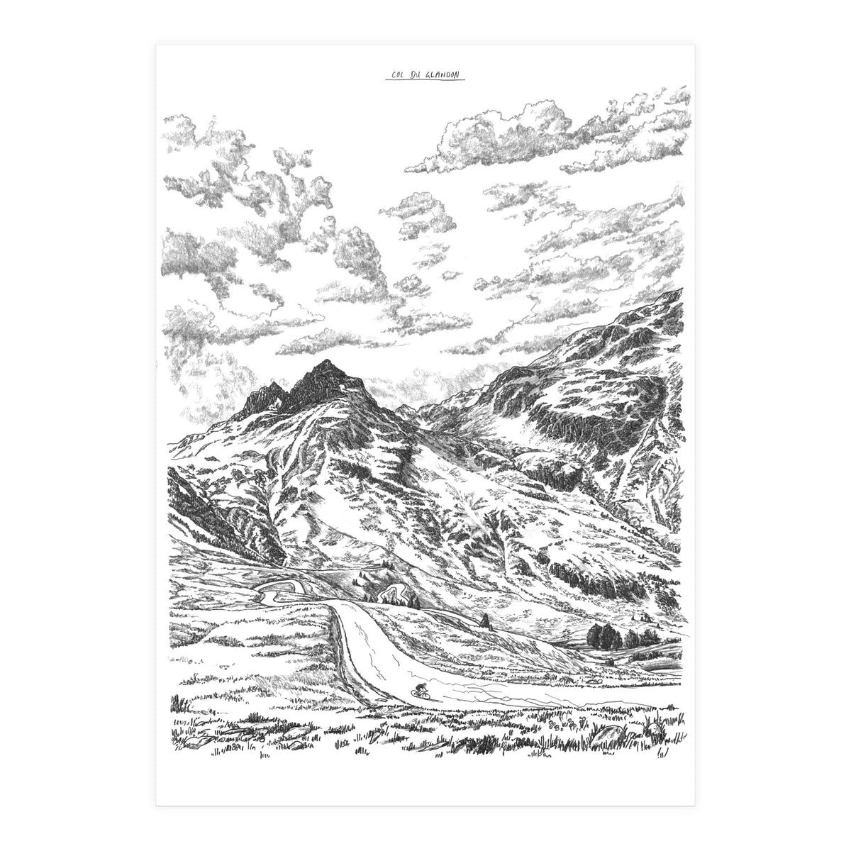 Col Du Glandon (Print Only)